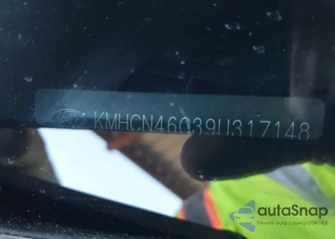 2009 Hyundai Accent Gls из США, поврежденный, VIN KMHCN46C39U317148